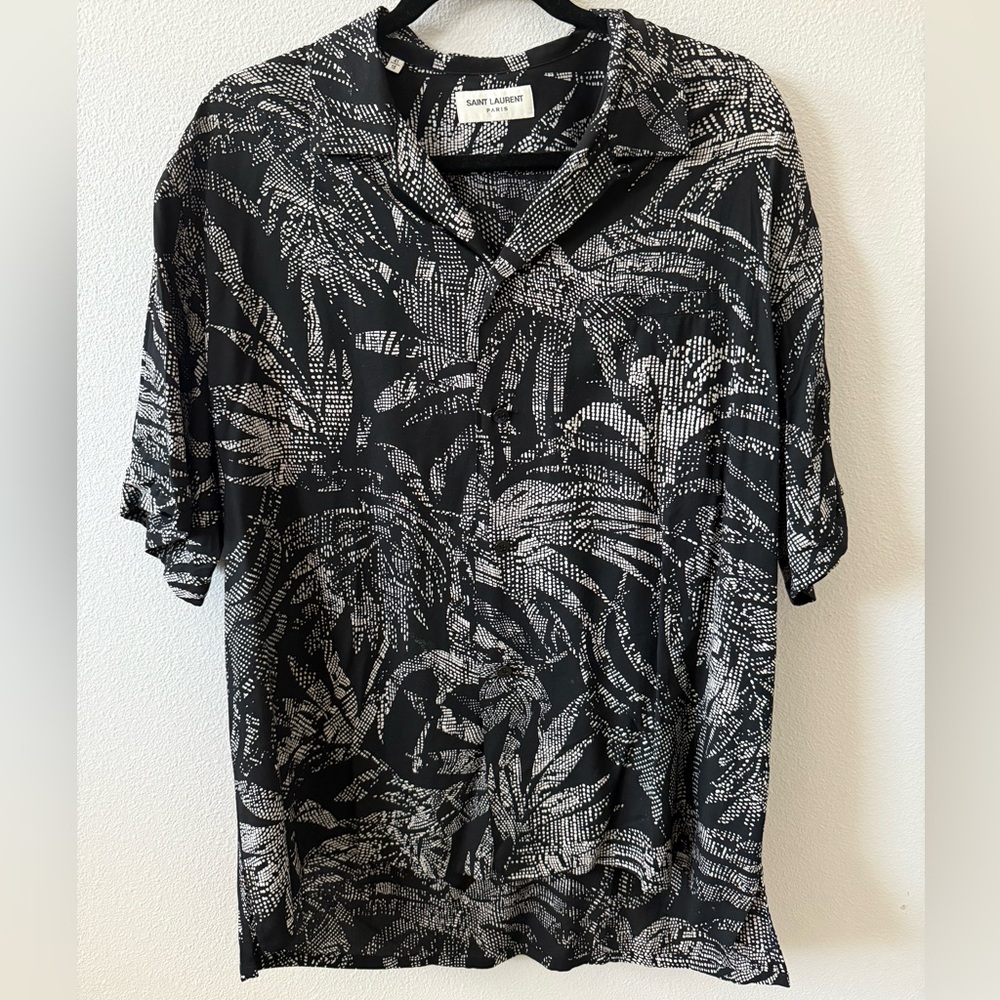 YSL Silk Bowling Shirt